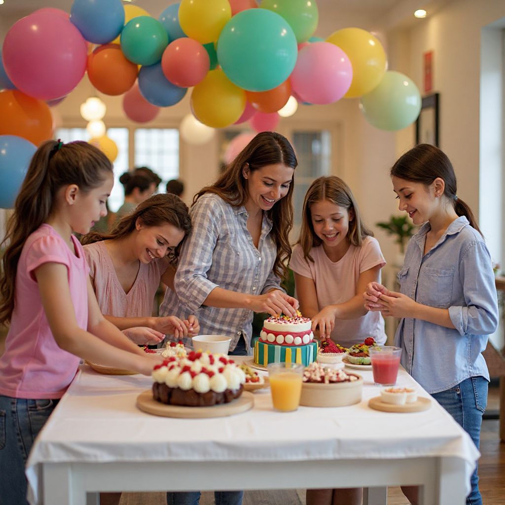 Party setup preparation